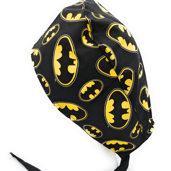 Marvel Comic Book BATMAN Surgical Scrub Cap - Picture 3 of 3